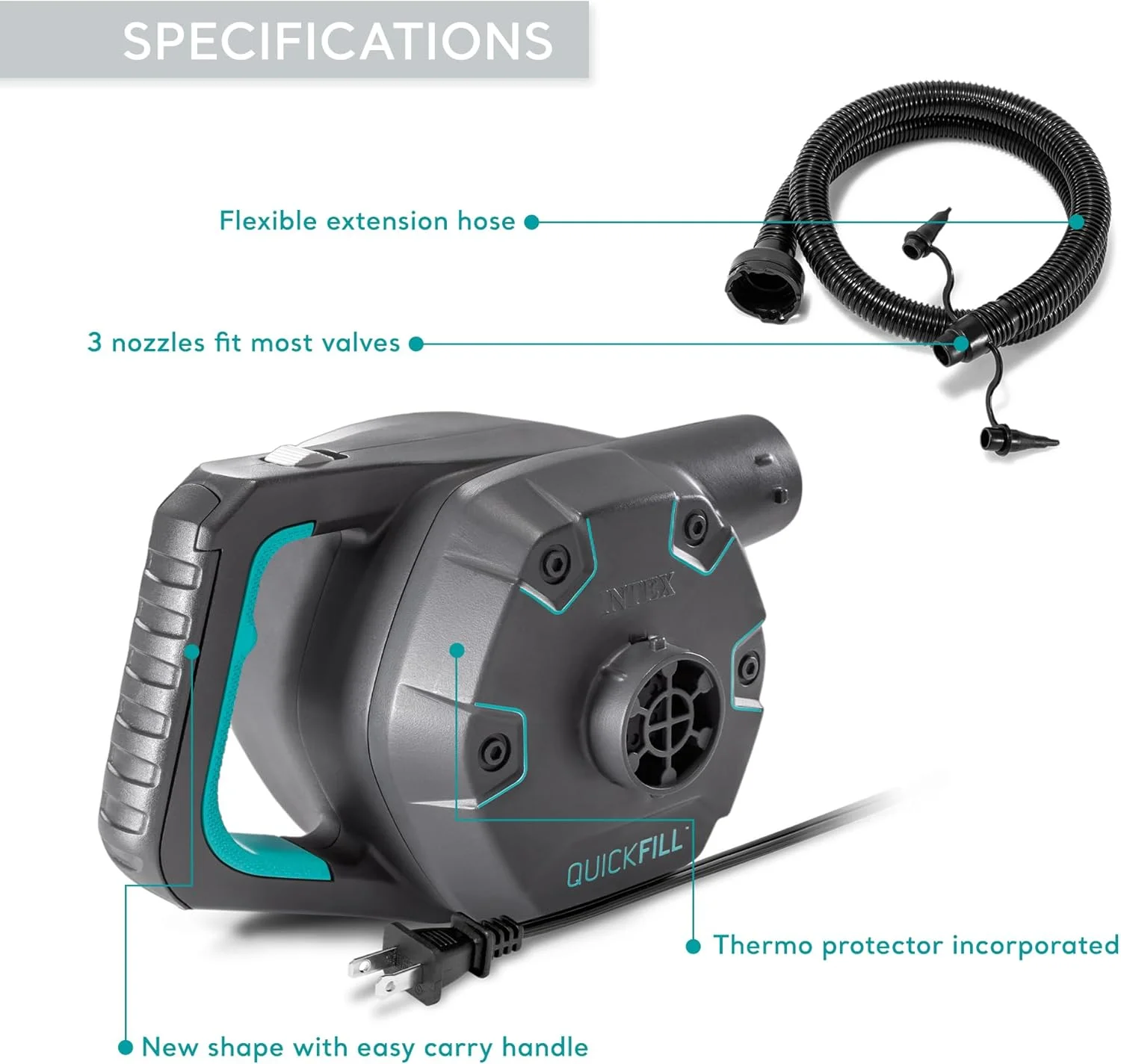 Coleman Quick pump 120V Pump
