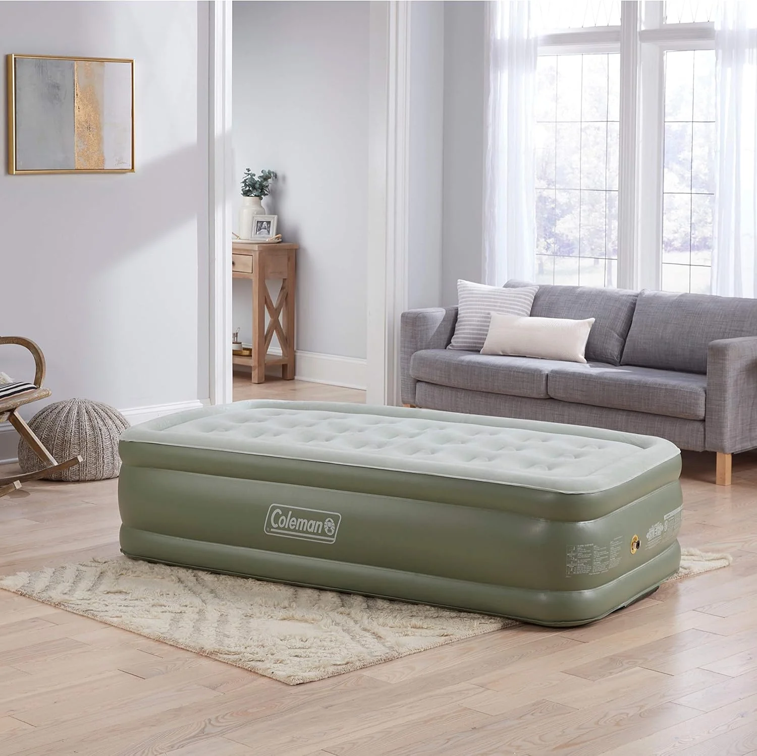 Coleman Support Rest Elite Double-High Airbed