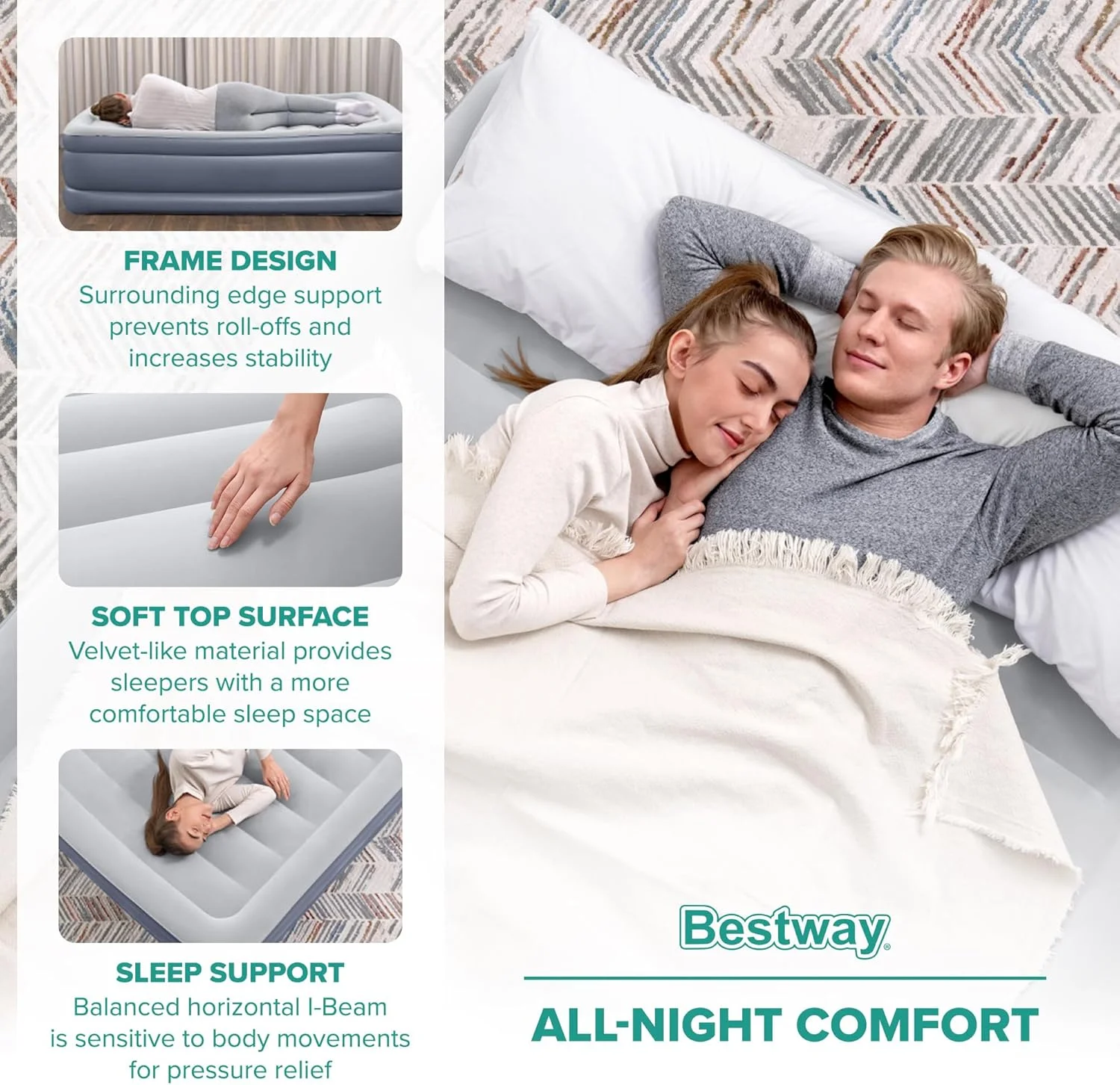 Bestway TriTech Queen Airbed