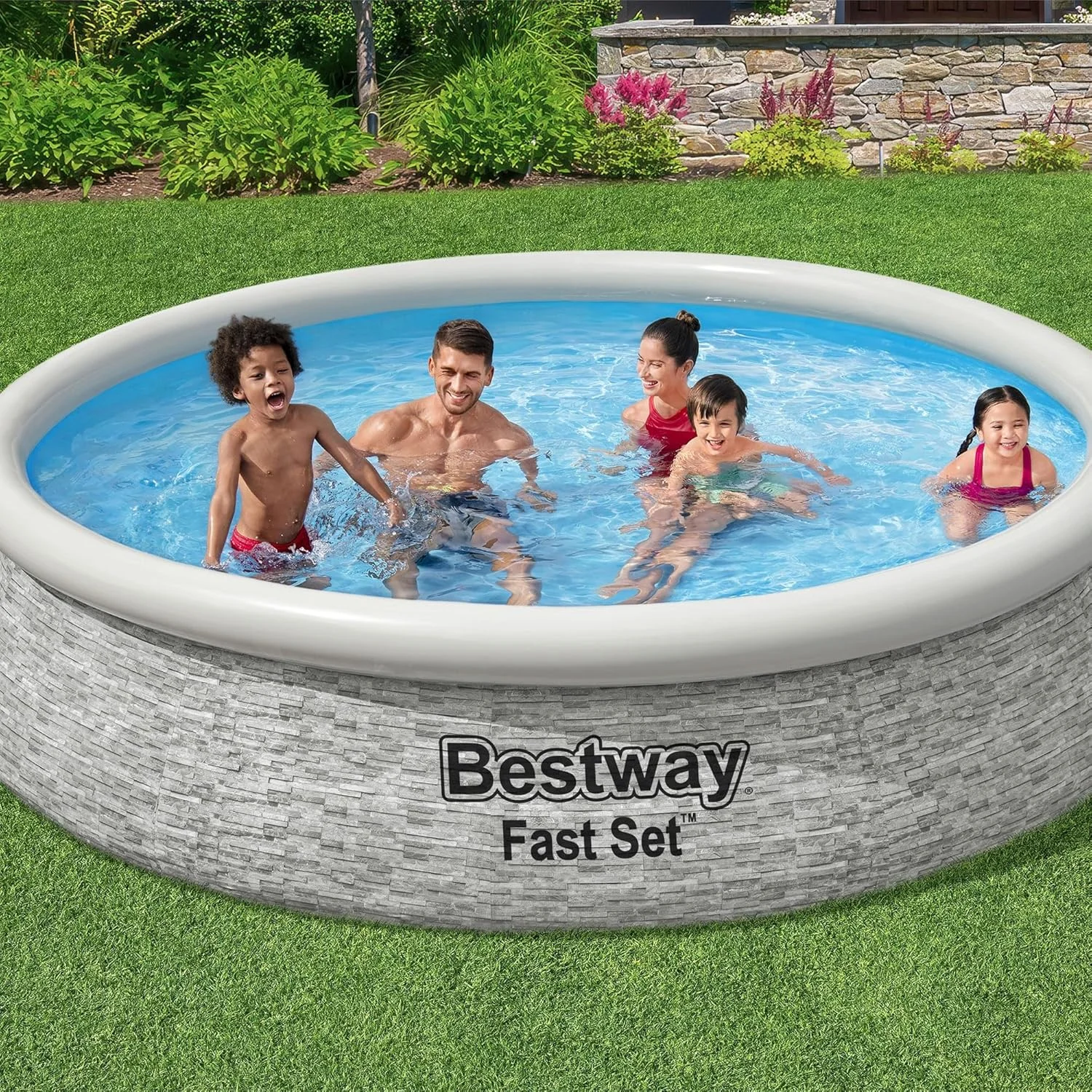 Bestway Round Above Ground Kids Swimming Pool
