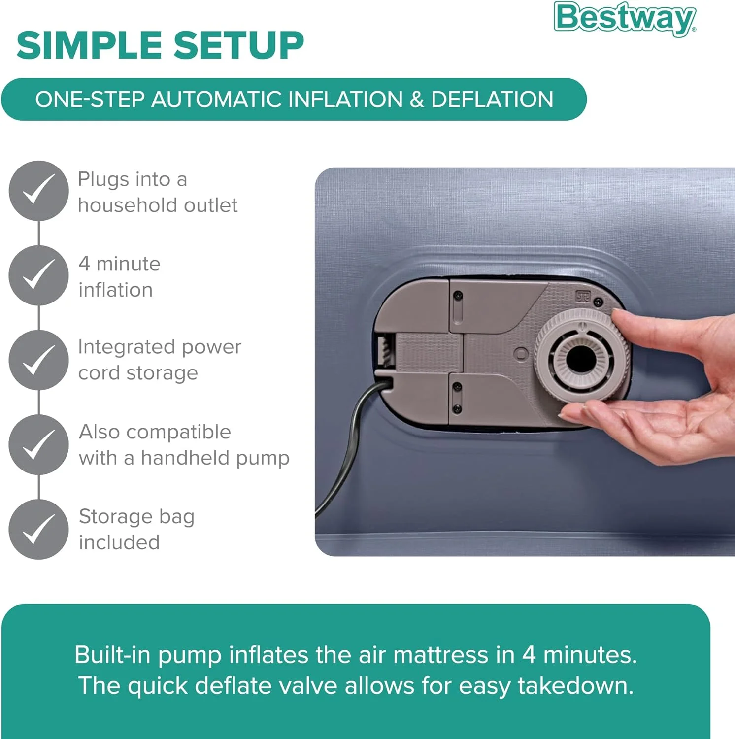 Bestway TriTech Queen Airbed