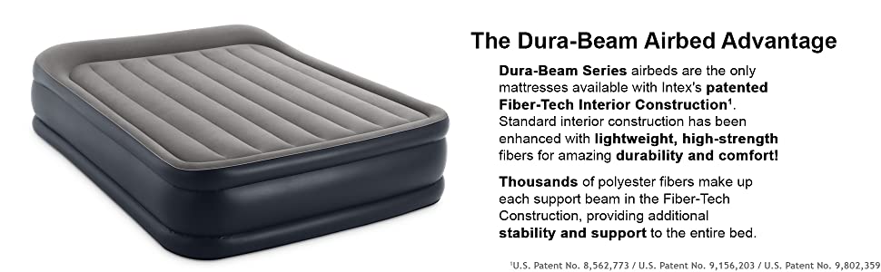 Intex Dura-Beam Series Pillow Rest Raised Airbed
