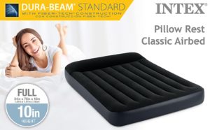 Intex Queen Size Pillow Rest Classic Air Bed