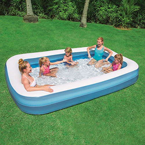 H2OGO! Blue Rectangular Family Pool