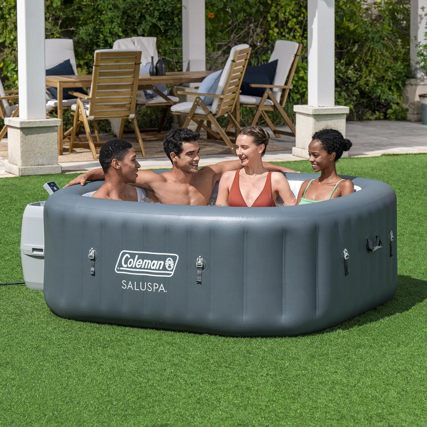 Coleman SaluSpa AirJet 4–6 Person Inflatable Outdoor Spa