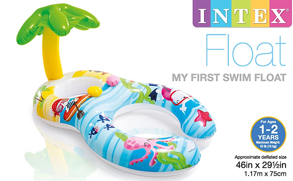 Intex My First Swim Float, Inflatable Baby Float