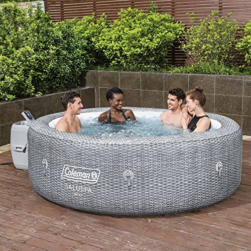 Coleman Sicily SaluSpa Inflatable Round Outdoor Hot Tub
