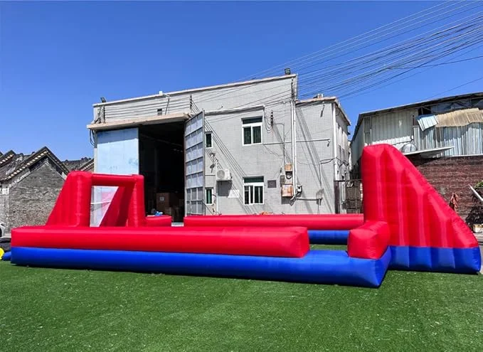 Giant Inflatable Soccer Field for Schools | Family Games