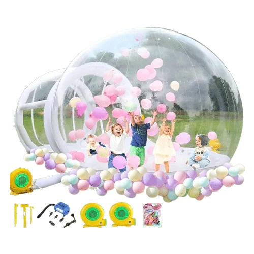 Inflatable Bubble House Dome Upgraded Air Duct System | 10FT