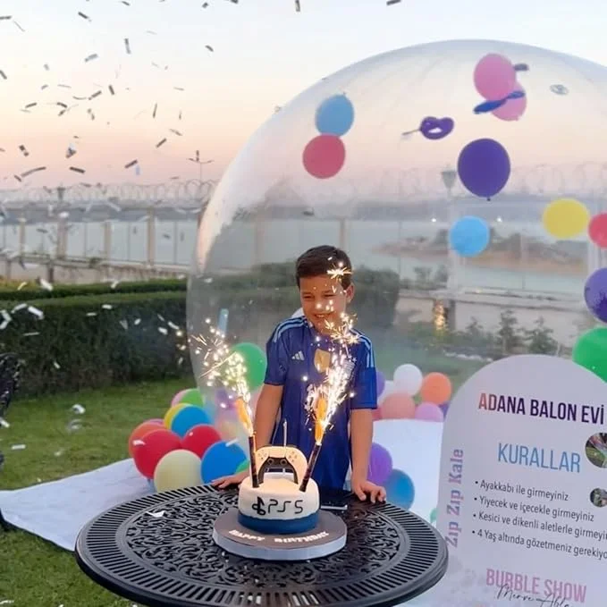 Inflatable Clear Bubble Tent with Pump for Parties And  Events