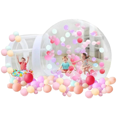 Inflatable FBSPORT Bubble House Dome Blower and Balloons | 10FT