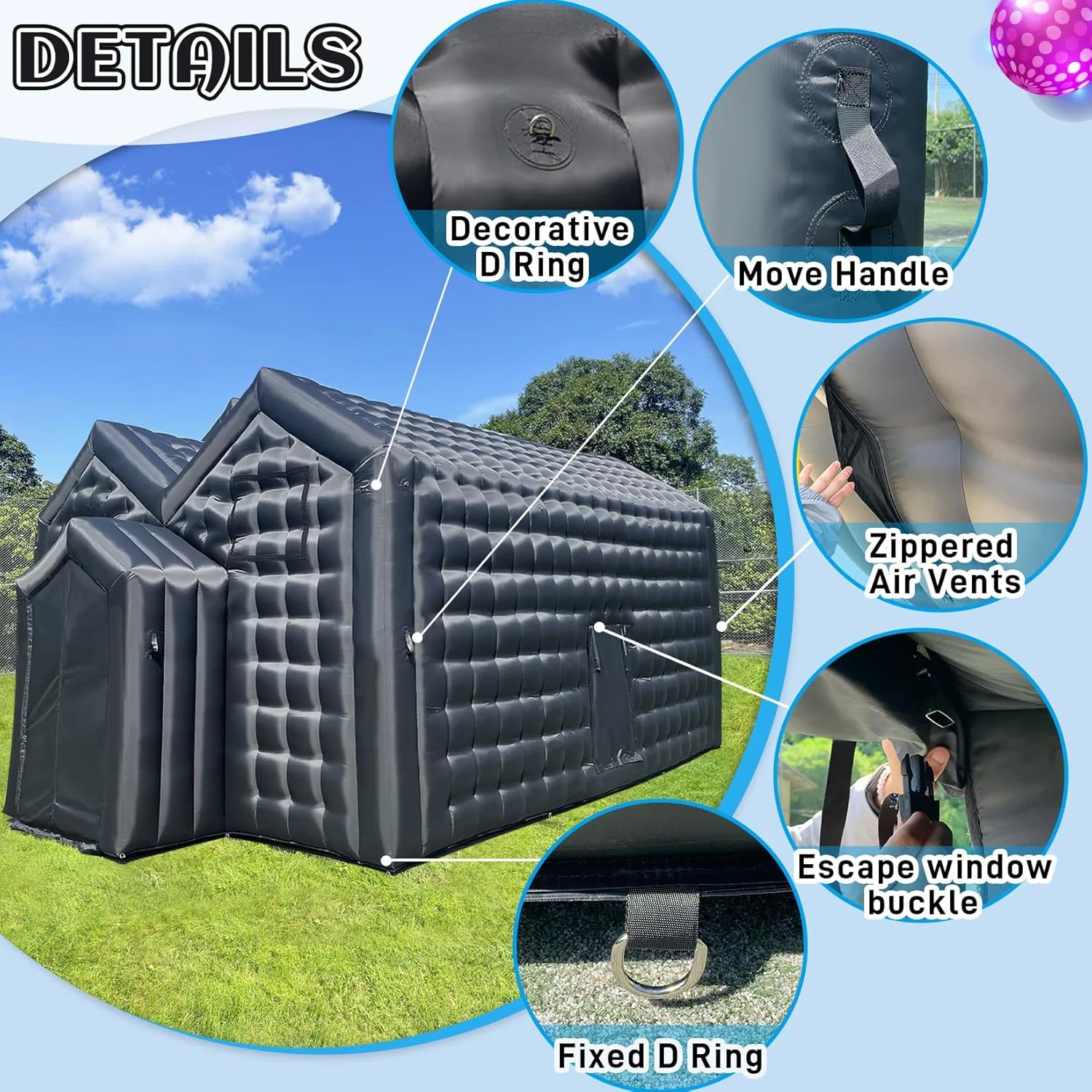 Inflatable Nightclub for Parties And Events