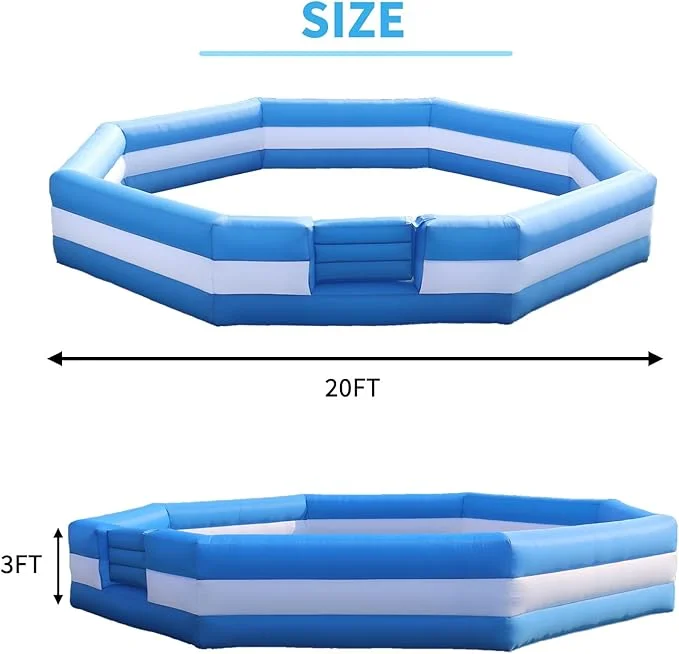 Inflatable Gaga Ball Pit with Blower Indoor Outdoor Fun | 20FT
