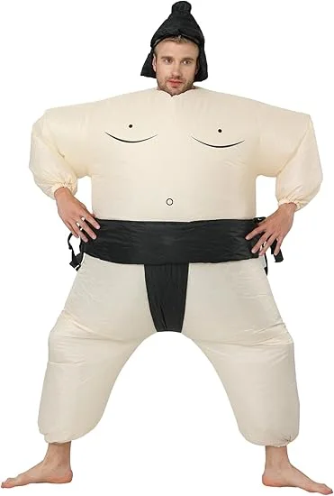Inflatable Sumo Costume Adult – Halloween & Christmas Party Suit