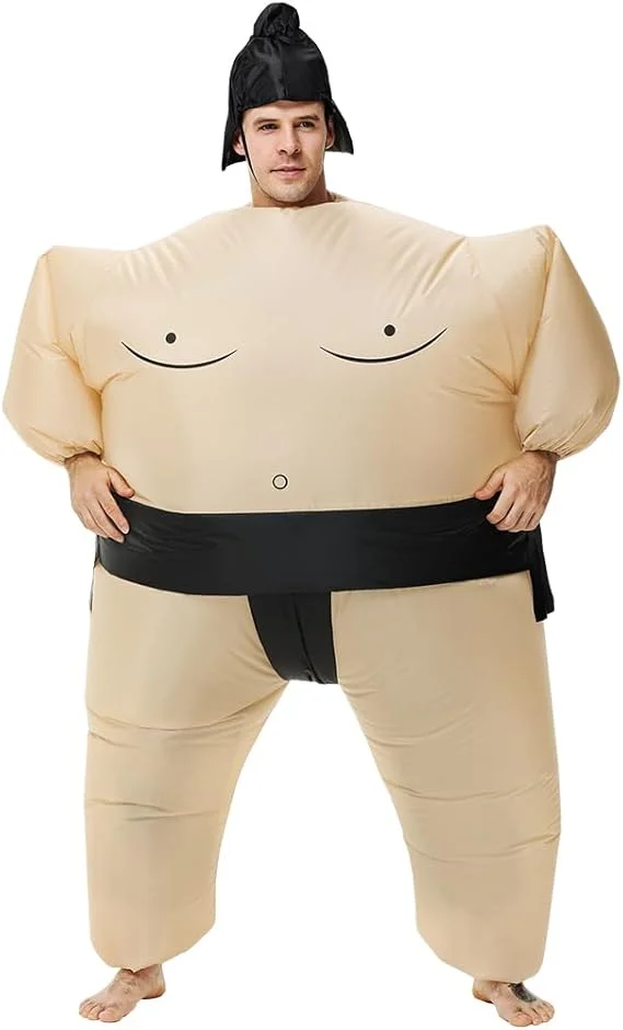 Inflatable Halloween Costumes for Men/Women – Sumo Party Suit