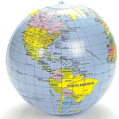 Inflatable PVC Globe – Educational Toy for All Ages SWR | 36″
