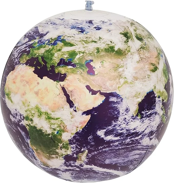 Inflatable Earth Globe From Satellite | Earthball