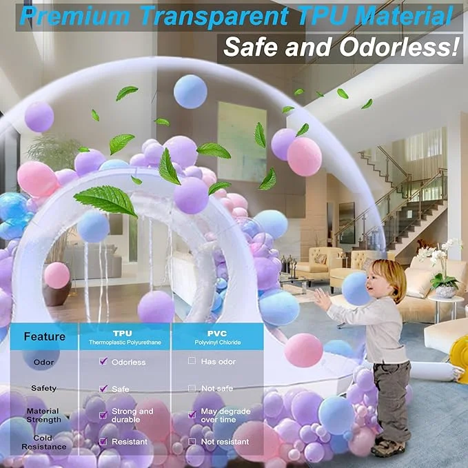 TPU Bubble House – Double Blower Dome for Parties|10FT