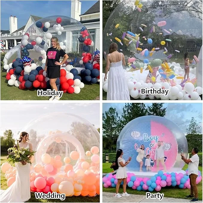 Inflatable PVC Bubble Dome Weatherproof Tent for Events | 10FT