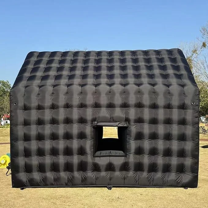 Inflatable Nightclub with 950W Blowers – Black