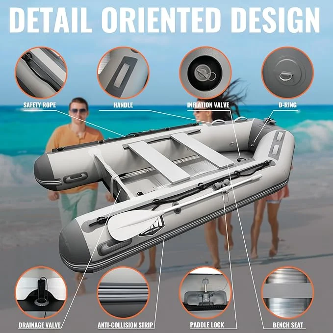 Beyond Marina Inflatable Dinghy – 3-5 Person Boat