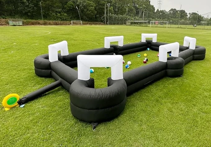 Inflatable Soccer Pool Table for Indoor | Outdoor Fun