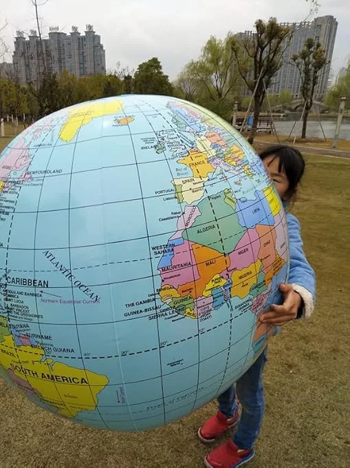 Inflatable PVC Globe – Educational Toy for All Ages SWR | 36″