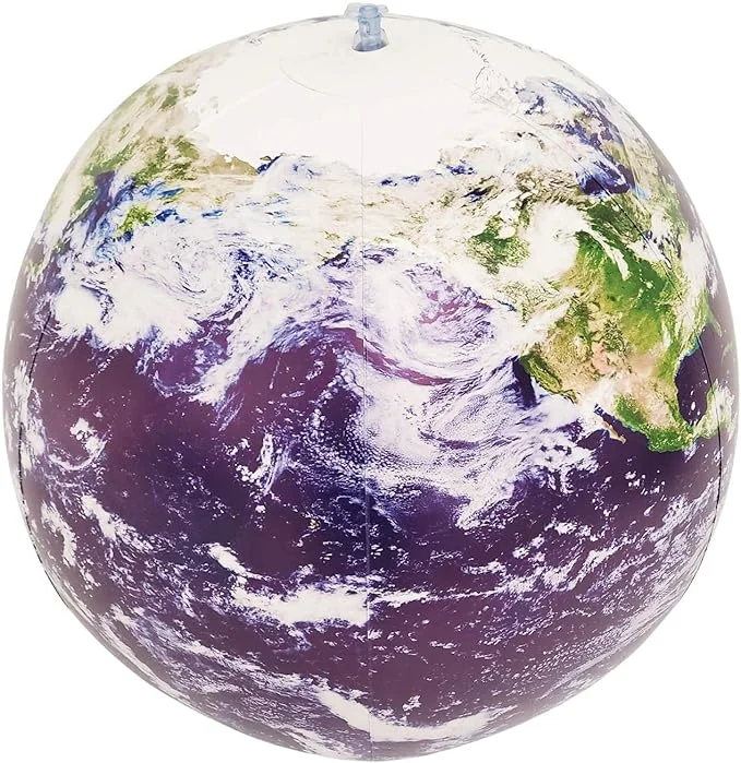 Inflatable Earth Globe From Satellite | Earthball