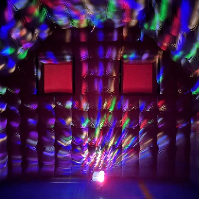 Inflatable Nightclub with 950W Blowers – Black