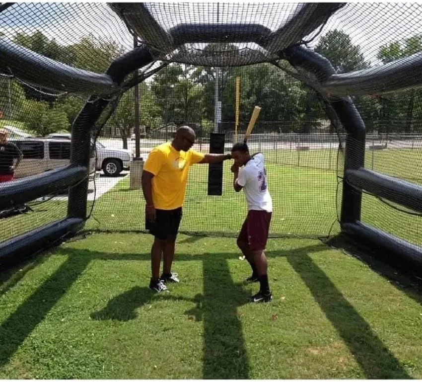 Commercial Inflatable Batting Cage with Net | 20x16ft