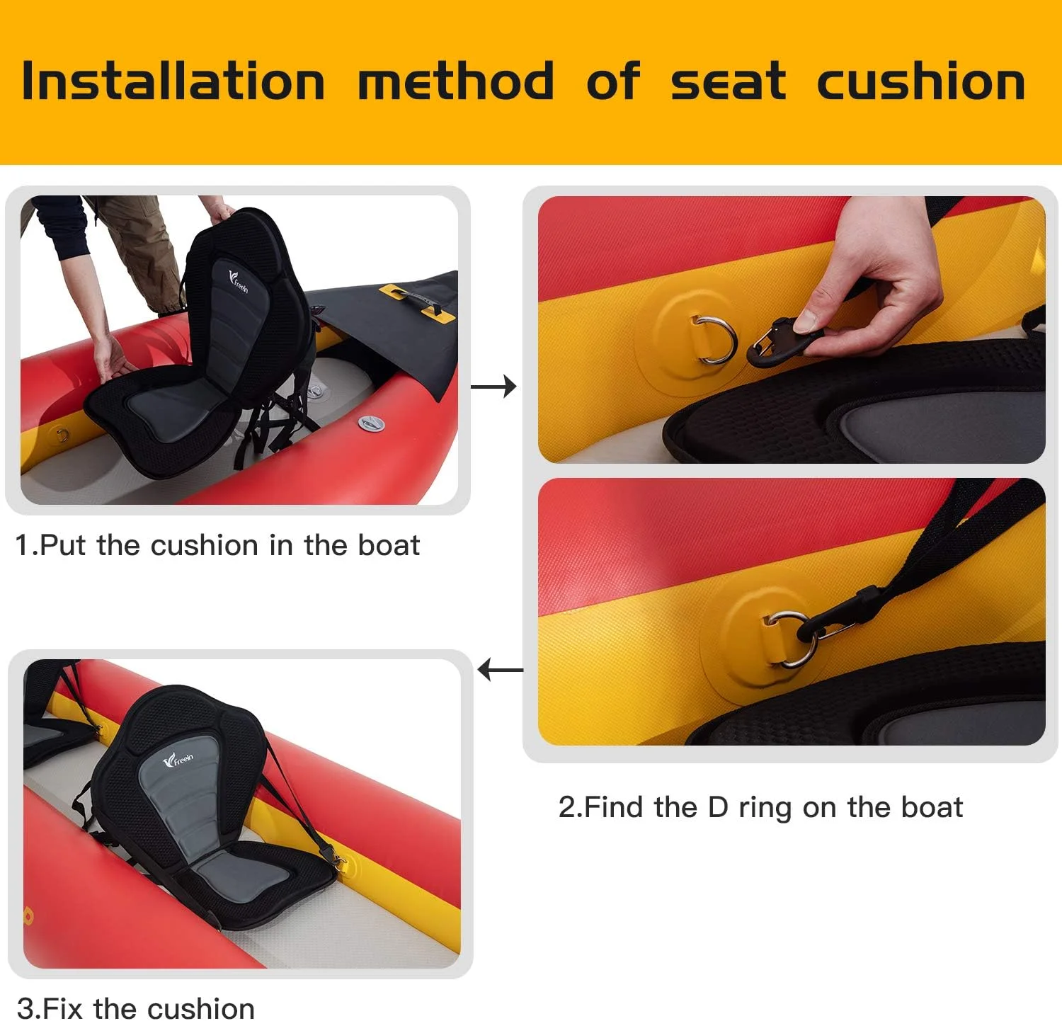 Freein Inflatable Kayak | 1–2 Person