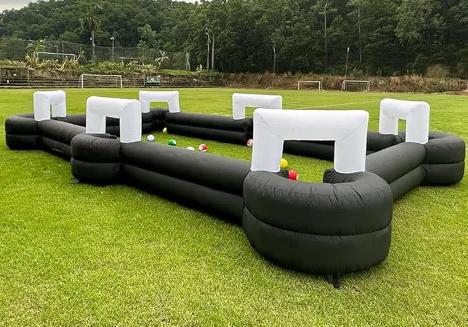 Inflatable Soccer Pool Table for Indoor | Outdoor Fun