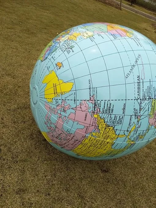Inflatable PVC Globe – Educational Toy for All Ages SWR | 36″