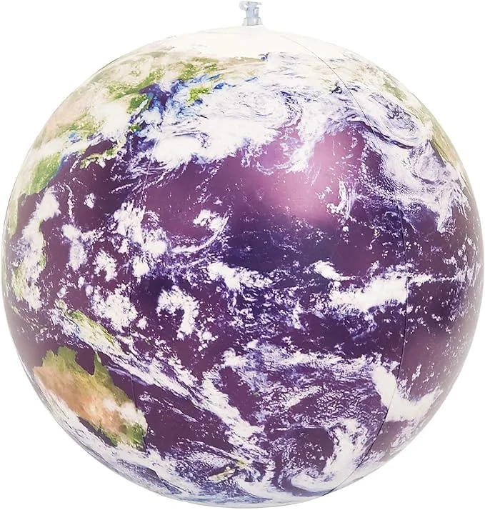 Inflatable Earth Globe From Satellite | Earthball