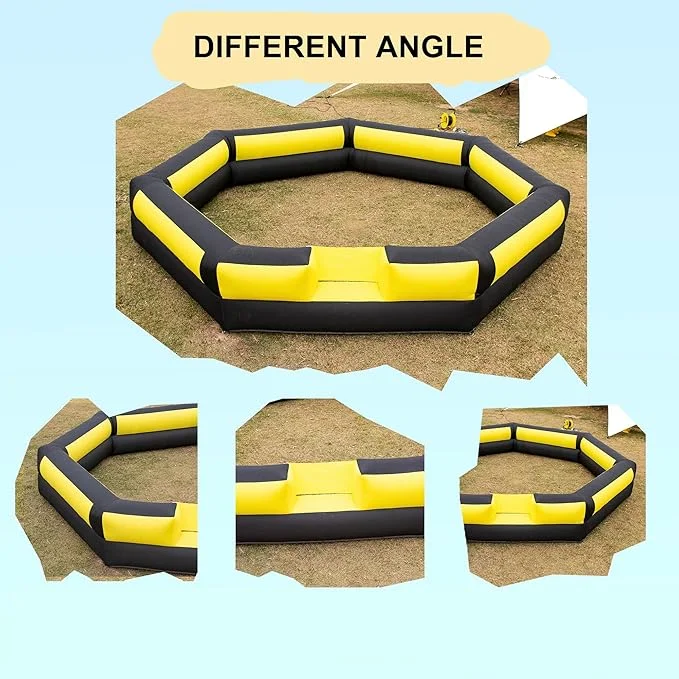 Gaga Ball Pit with Built-in Blower for Indoor Outdoor Fun | 15FT