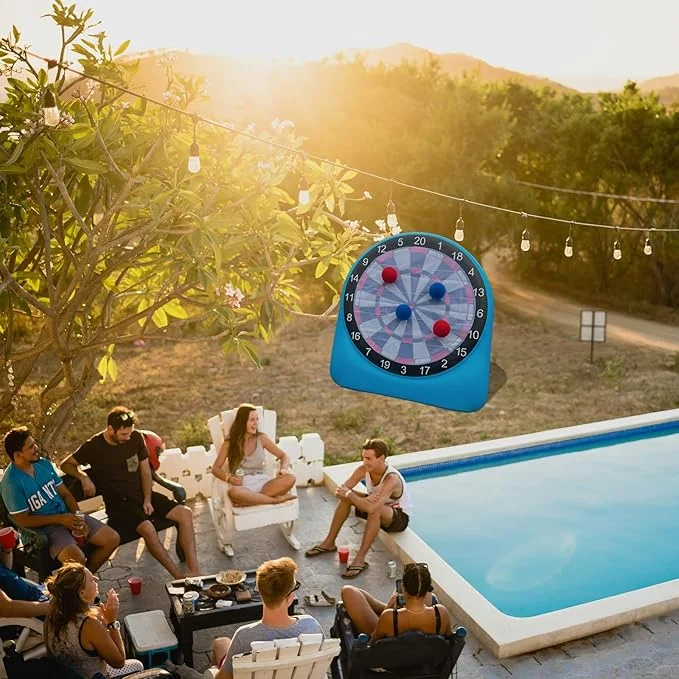 Inflatable Dartboard – Jumbo Soccer & Golf Game Set|6ft