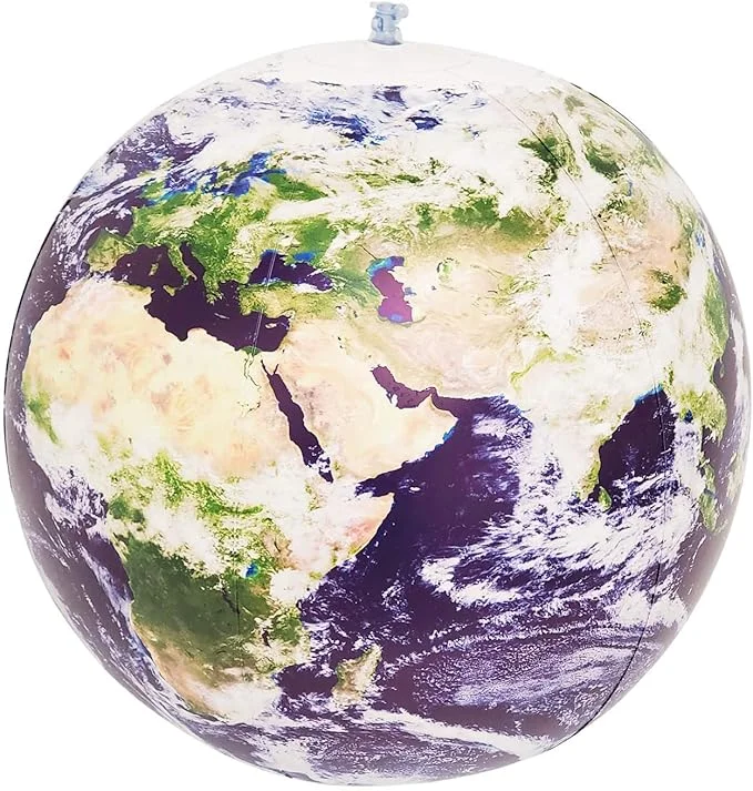 Inflatable Earth Globe From Satellite | Earthball