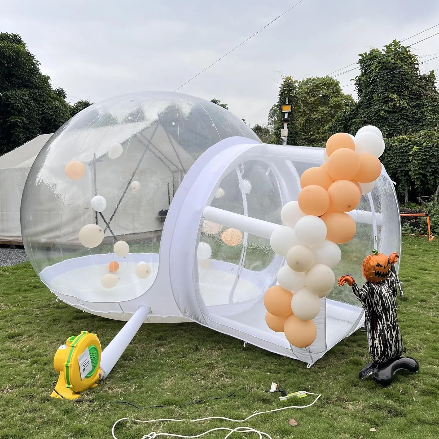 Inflatable Clear Bubble Tent with Pump for Parties And  Events