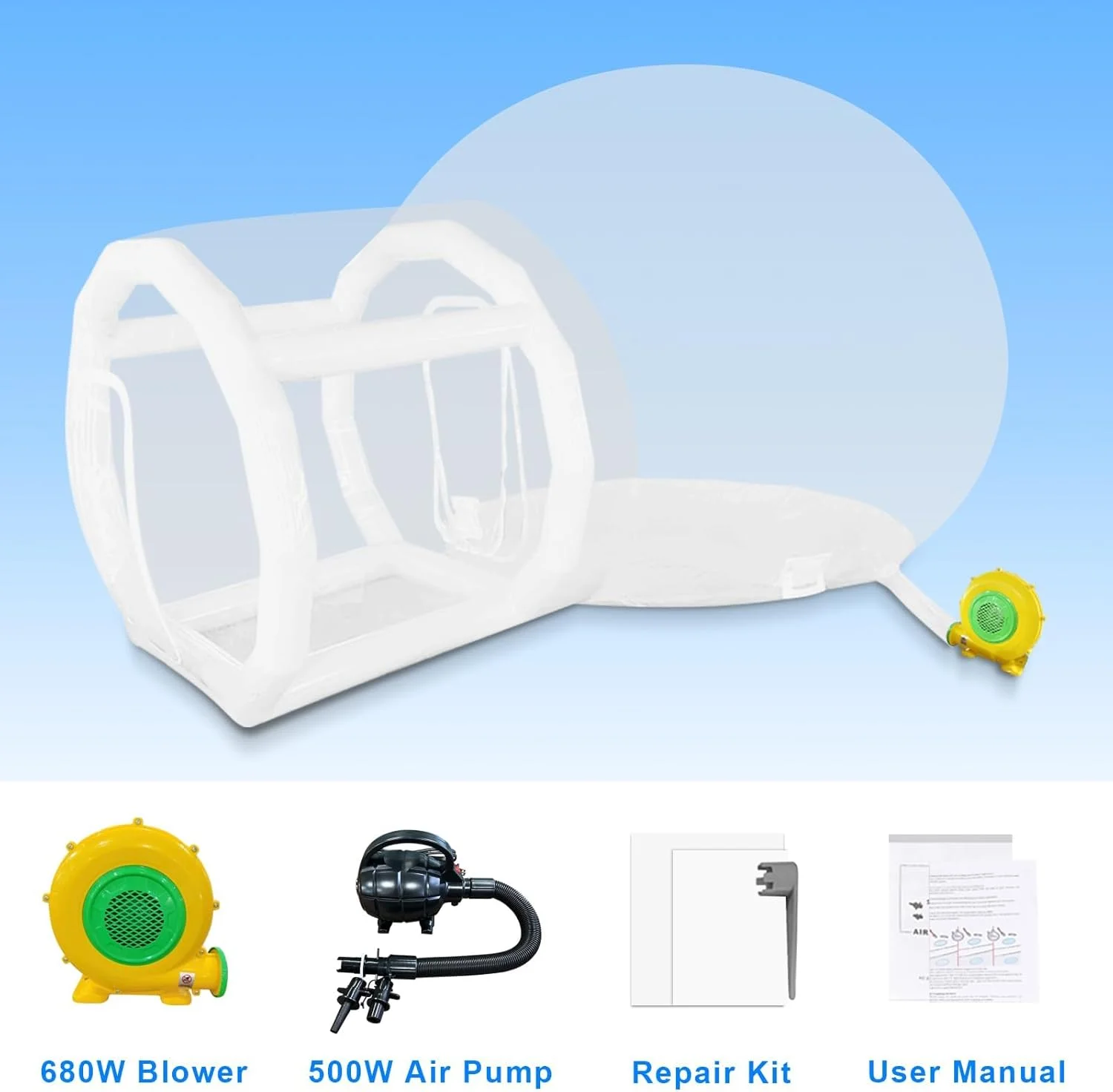 PVC Bubble Tent Clear Dome House for Parties & Events|10FT