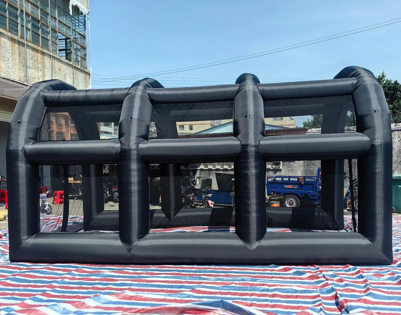 SAYOK Inflatable Sports Cage with Blower