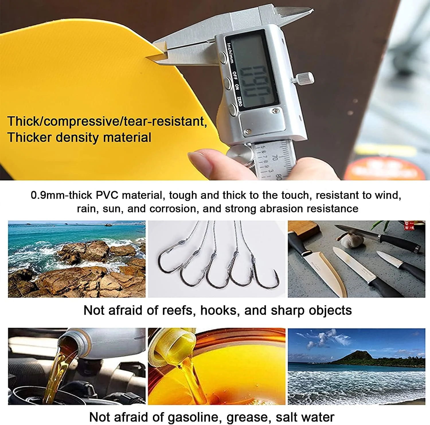 Inflatable Boat for 2-3 People | Portable Raft Design 10FT