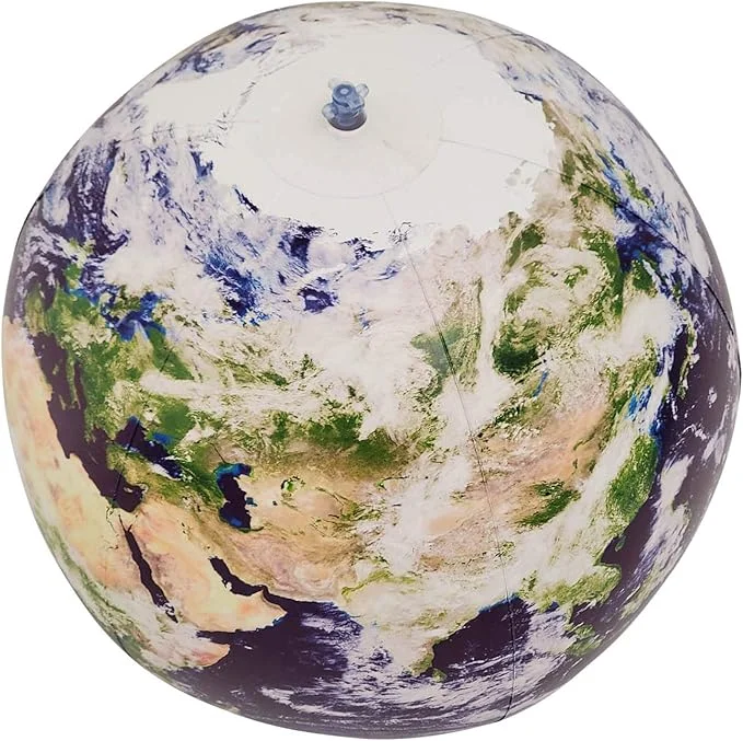 Inflatable Earth Globe From Satellite | Earthball