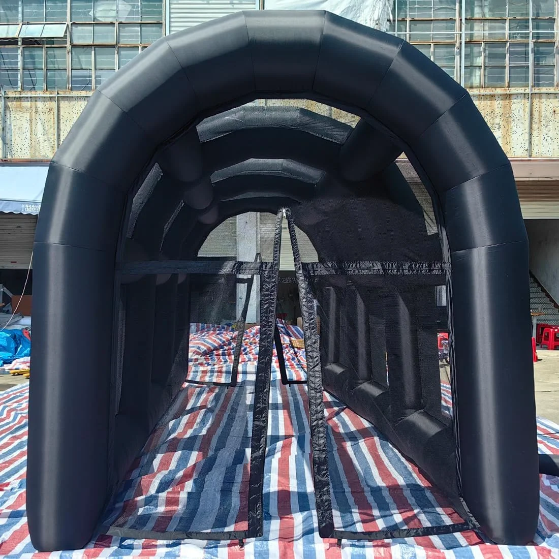 SAYOK Inflatable Sports Cage with Blower