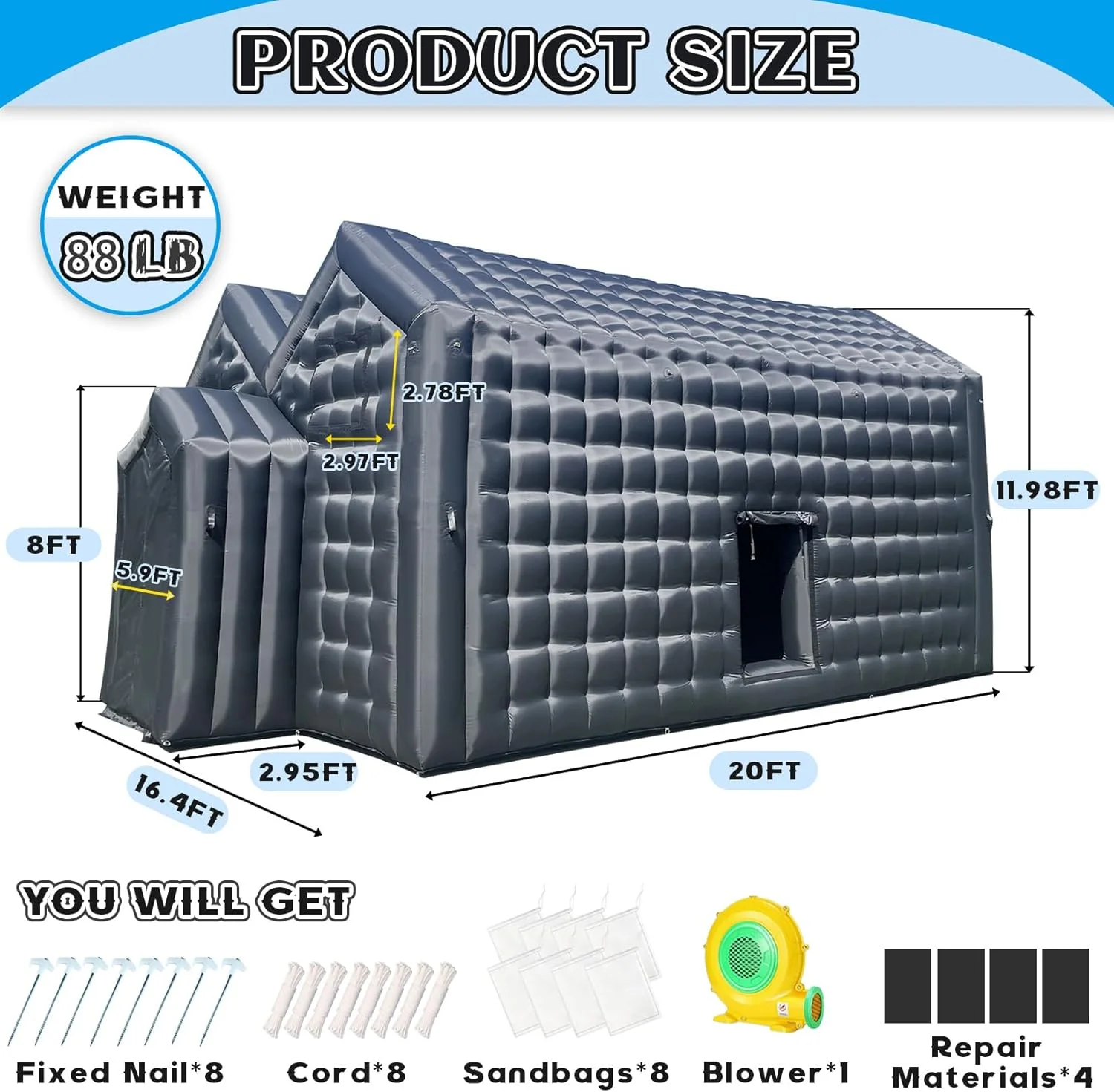 Inflatable Nightclub for Parties And Events