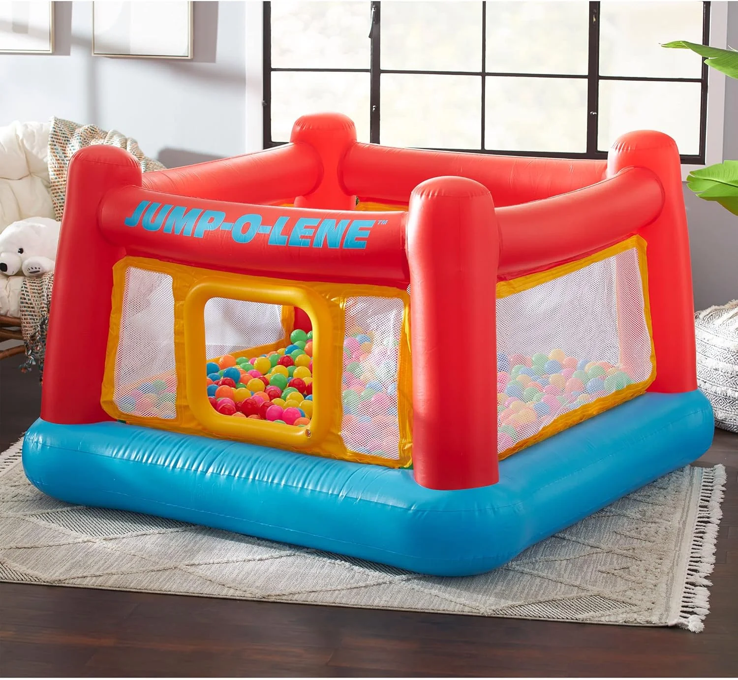 Intex Jump-O-Lene Playhouse Trampoline for Kids 3–6