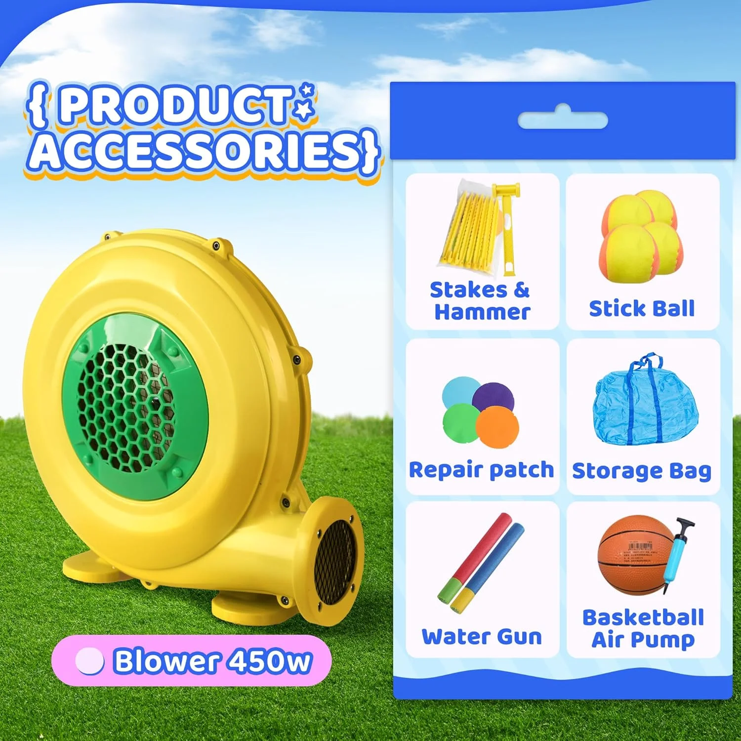 Inflatable Bounce House Toddler Ball Pit for Kids|2-12