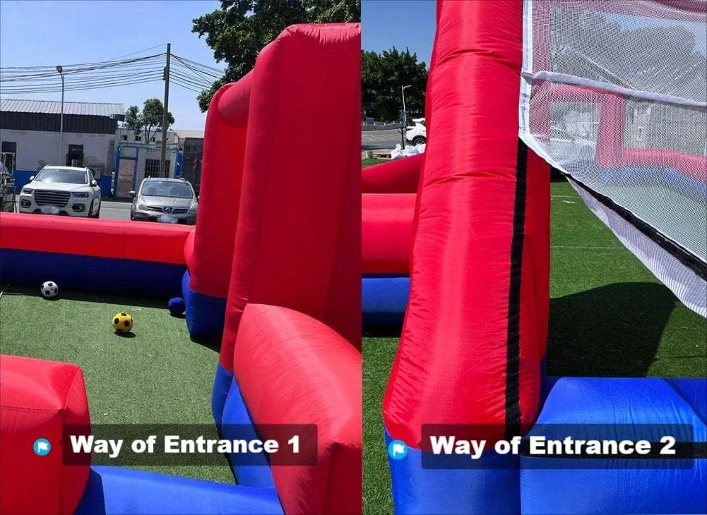 Giant Inflatable Soccer Field for Schools | Family Games