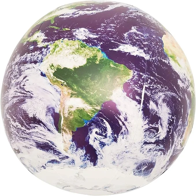 Inflatable Earth Globe From Satellite | Earthball