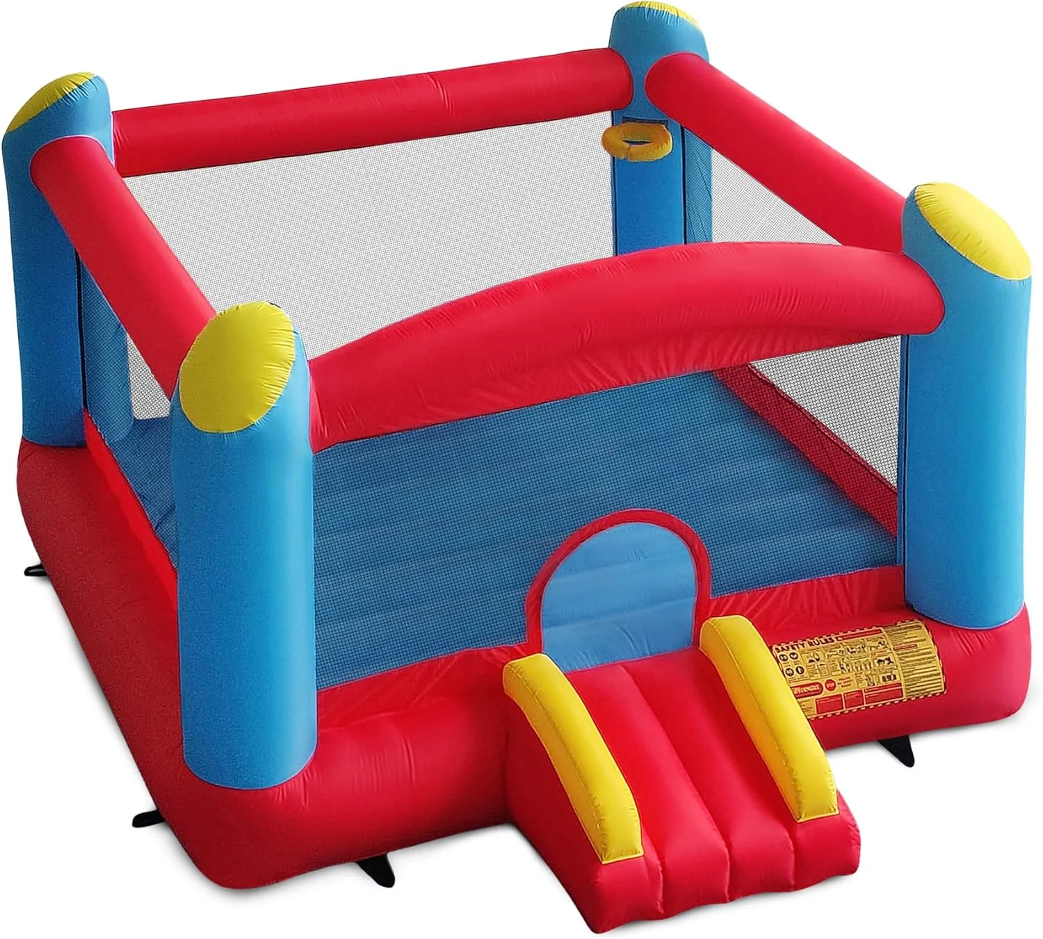 Funormous Giant Bounce House – Inflatable Castle with Hoops