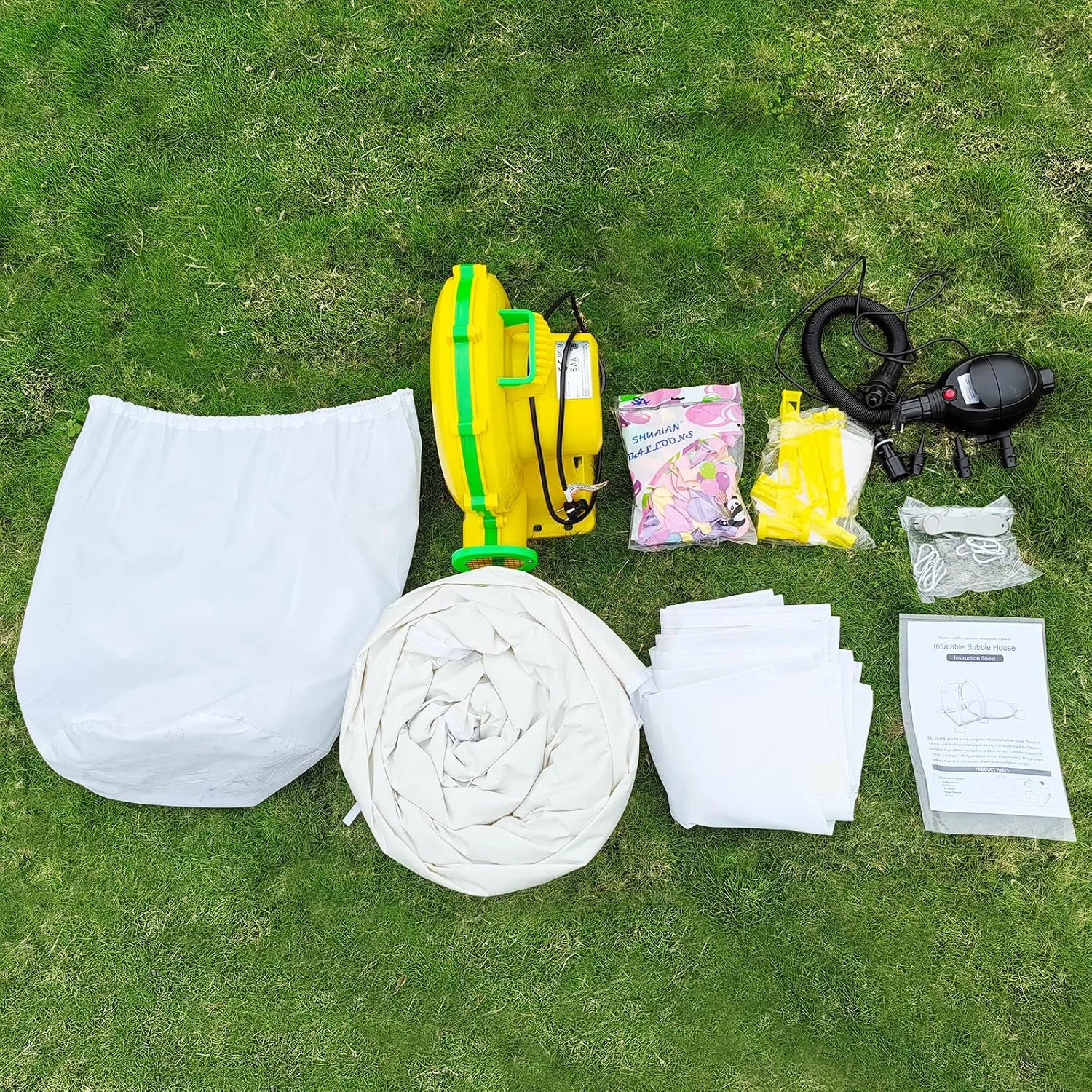 Inflatable Clear Bubble Tent with Pump for Parties And  Events